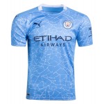 Camisolas de futebol Manchester City Equipamento Principal 2020/21 Manga Curta